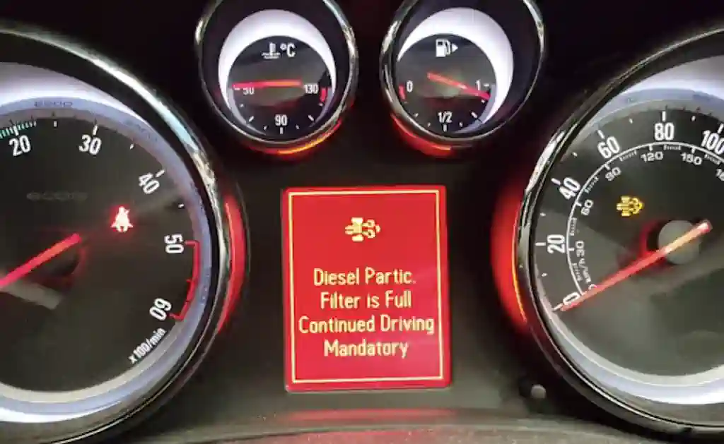 Astra J DPF filter i EGR ventil